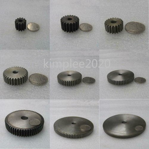 45# Steel 2Mod 10T-60Teeth 2M Spur Pinion Gear Motor Gear Thickness 20mm x 1Pcs - Picture 3 of 12