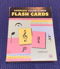 Complete Color Coded Flash Cards for All Beginning Music Students Complete