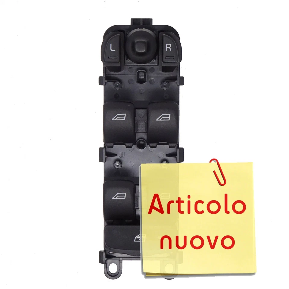 Pulsantiera interruttori alzacristalli lato guida per Volvo S80 S60 II VO01 - Immagine 4 di 4
