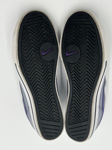 Nike Court Low Mens 8 Light Gray Purple - Picture 10 of 11
