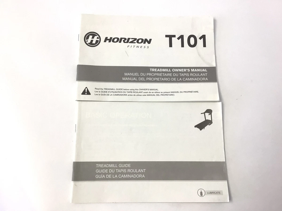 Horizon outlet elliptical manual