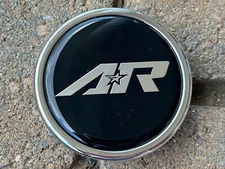 AR American Racing Wheels Chrome Custom Wheel Center Cap Black # SC-178 / 895-2