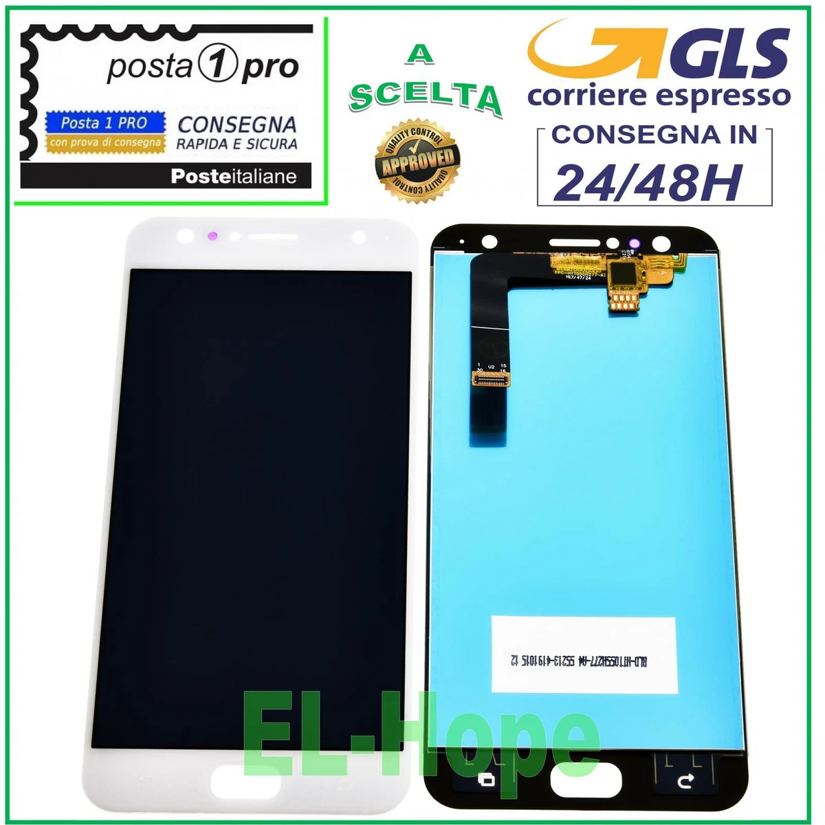 Scheda Flex MicroUSB + Microfono Per ASUS Zenfone 4 ZE554KL (Z01KD) – Porta Di Ricarica E Sincronizzazione Dati - 2