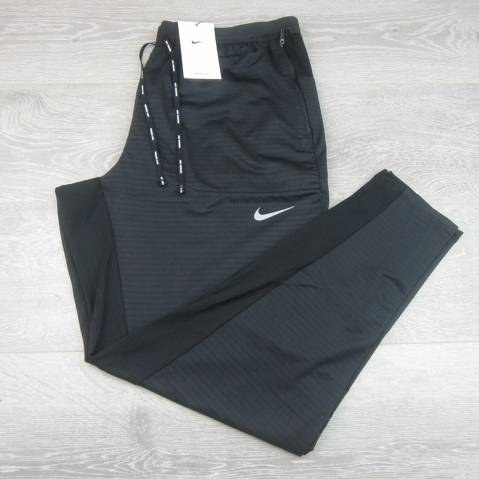 Nike Phenom Elite Running Gym Pants Men's Size Medium Black NEW CU5504-010 - Image 4 of 4
