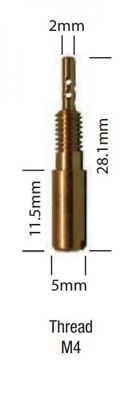 EBC MIKUNI PILOT JETS PKTS OF 4 28/486-37.5