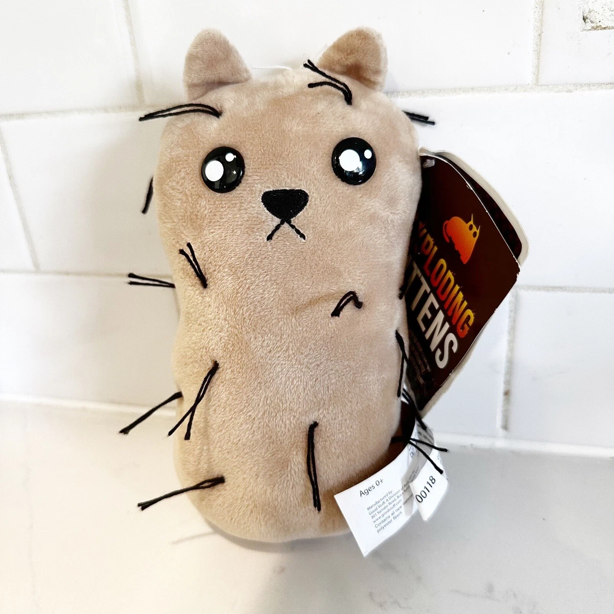 Exploding Kittens Potato Taco Cat Plush Stuffed Animal Lot