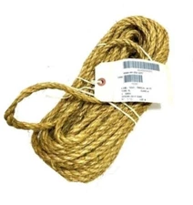 Manila Tent Line, Guy Line 3/8 x 64ft. Tent Rope, Manilla Rope