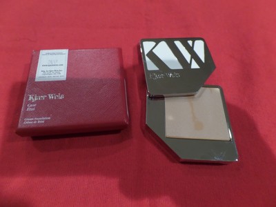 BRAND NEW! Kjaer Weis Cream Foundation Refillable Iconic Silver Case NIB
