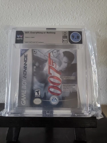 James Bond 007: Everything or Nothing (Nintendo Game Boy Advance) WATA 9.8 A++