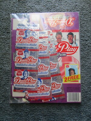 1986 Meadow Gold Ice Cream Complete Box Set of 4  and Wrappers-Cal Ripken Jr.
