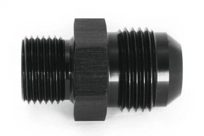 BAT-MOTORSPORT Gewindeadapter M18x1,5 zu Dash 10 / -10 AN / JIC 10 Schwarz eloxiert 7/8 - 14UNF