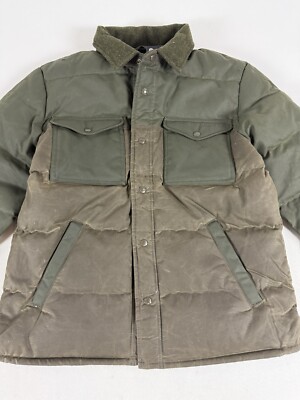 FILSON DOWN JAC-SHIRT OTTER GREEN L NWT | eBay
