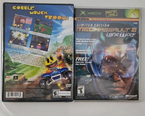 Factory Sealed Pac-Man World Rally (Sony PlayStation 2, 2006) PS2 With Xbox Demo - Picture 4 of 4