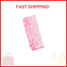 Rizos Curls Wide Tooth Styling Comb, Shower Comb for Detangling, Parting & Styli