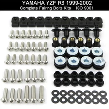Stainless Complete Fairing Bolts Body Screw Kit Fit For Yamaha YZF R6 1999-2002 
