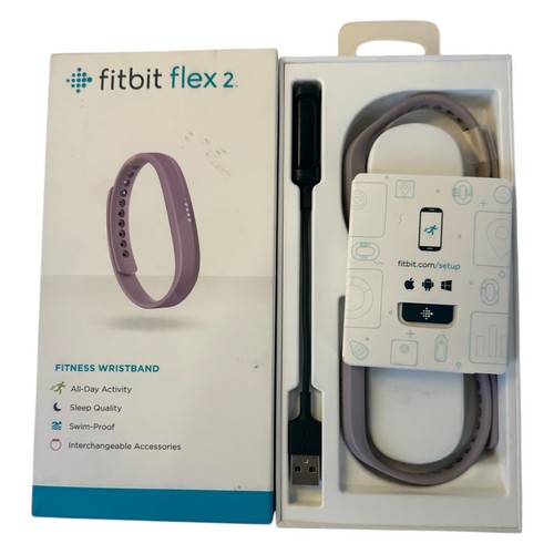 Fitbit Flex 2 Bluetooth Health Activity Sleep Tracker Sports S&L Band IN BOX US - Picture 14 of 23