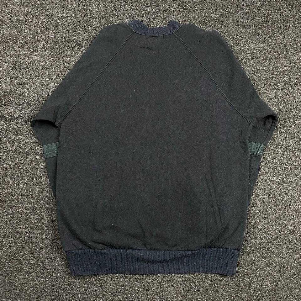 Винтажный свитшот Georgio Beverly Hills размер большой черный сделано в США - Изображение 2 из 4