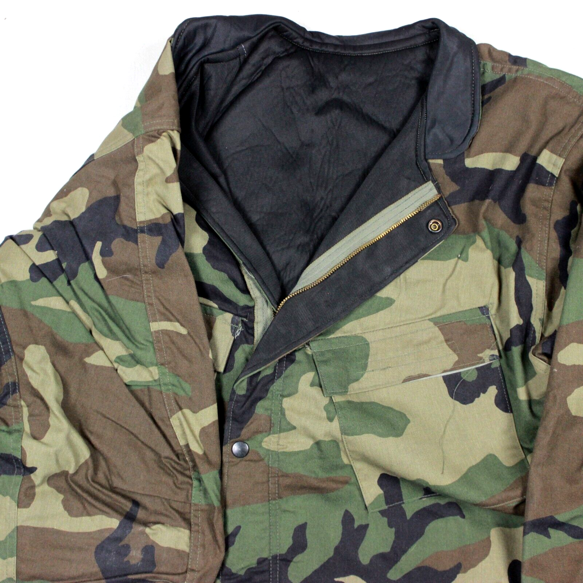ジャケット・アウター 00's US. ARMY chemical protective jacket US Military DCU Chemical Protective Jacket W Hood