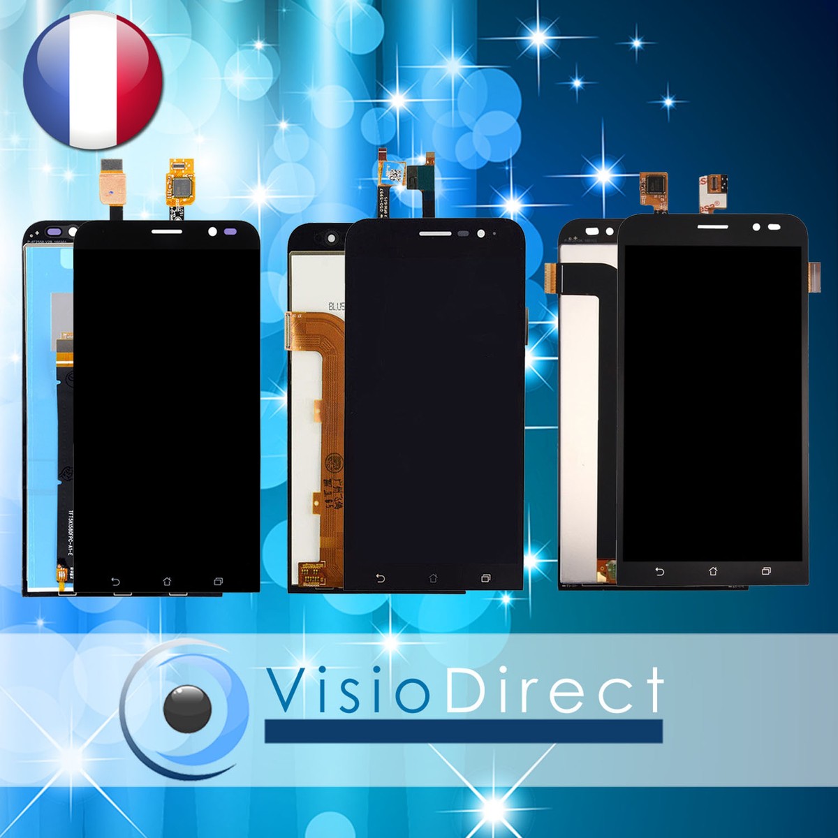 Écran Complet (vitre Tactile + LCD) Pour Asus Zenfone Go ZB552KL / ZB551KL / ZB500KL - Neuf