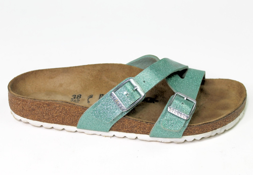 Birkenstock Yao Balance Adjustable Slide Sandals Magic Galaxy Mineral US 7 EU 38 - Picture 5 of 23