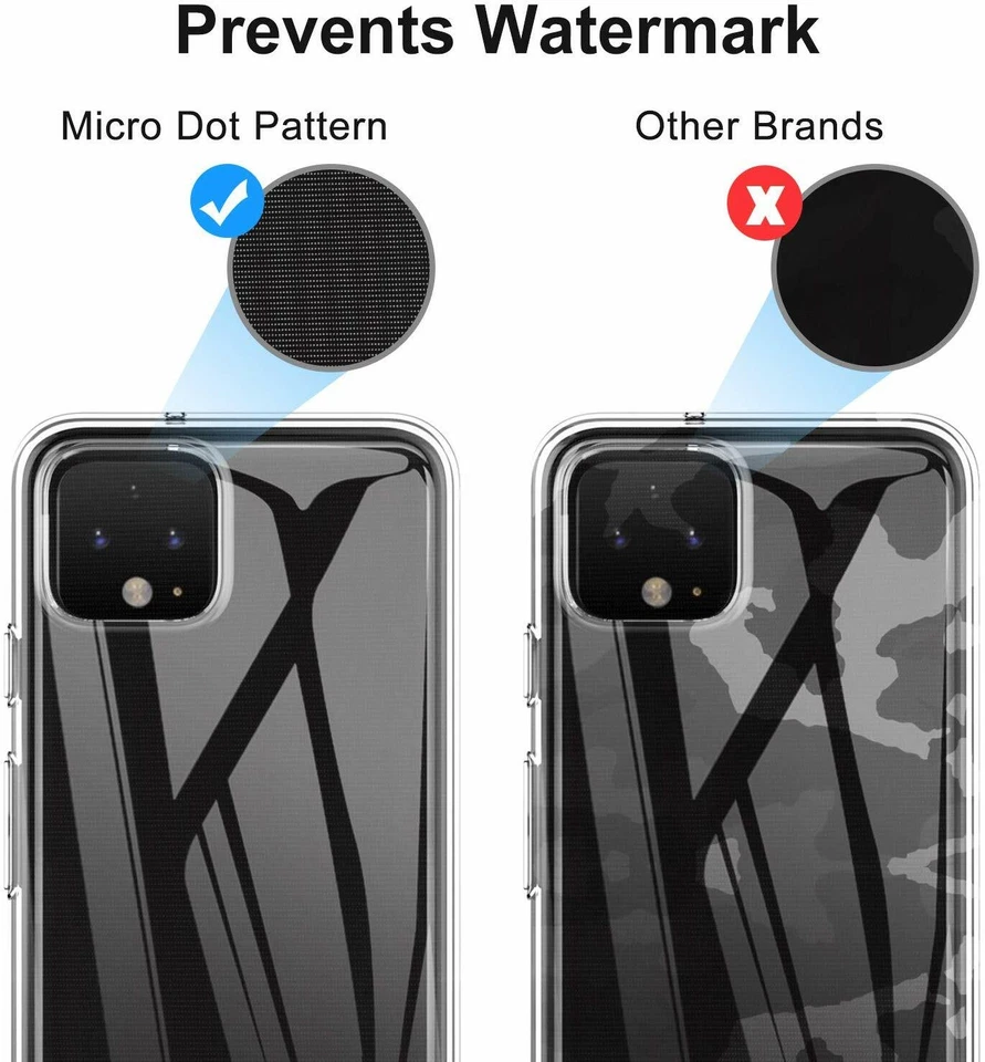 COVER CUSTODIA PER GOOGLE PIXEL 4 TRASPARENTE TPU SLIM MORBIDA ULTRASLIM - Immagine 3 di 4