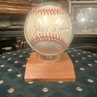Hank Aaron Signed Baseball Ball Original