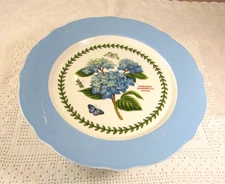 Portmeirion Botanic Garden Terrace Large Footed Cake Plate - Hydrangea