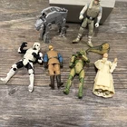 Star Wars  Lot of (6) Action Figures  & Jubba The Hut Mini Hasbro Kenner LFL