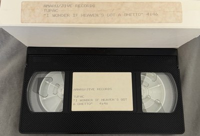   I Wonder If Heaven s Got A Ghetto 2pac VHS Promo RARE   1 Of 4