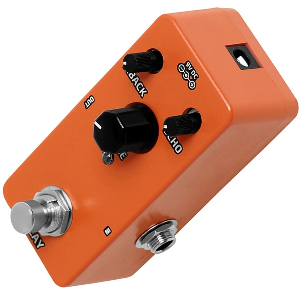  Effet de guitare Electric Guitar pédale stéréo retard analogique Effet de - Photo 3/4