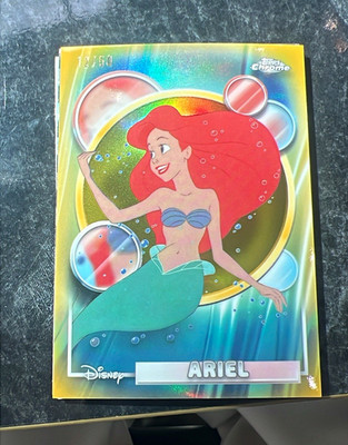 Topps Topps Chrome Disney Arielle (ARIEL) Parallel/Variante Karte 12/50
