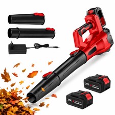 Soffiatore a Batteria 21V Senza Fili – 6 Velocità con Doppia Batteria e Caric