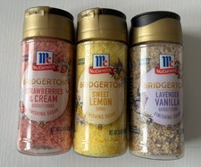McCormick x Bridgerton Limited Edition Sugars Strawberry, Lavender, Lemon Set