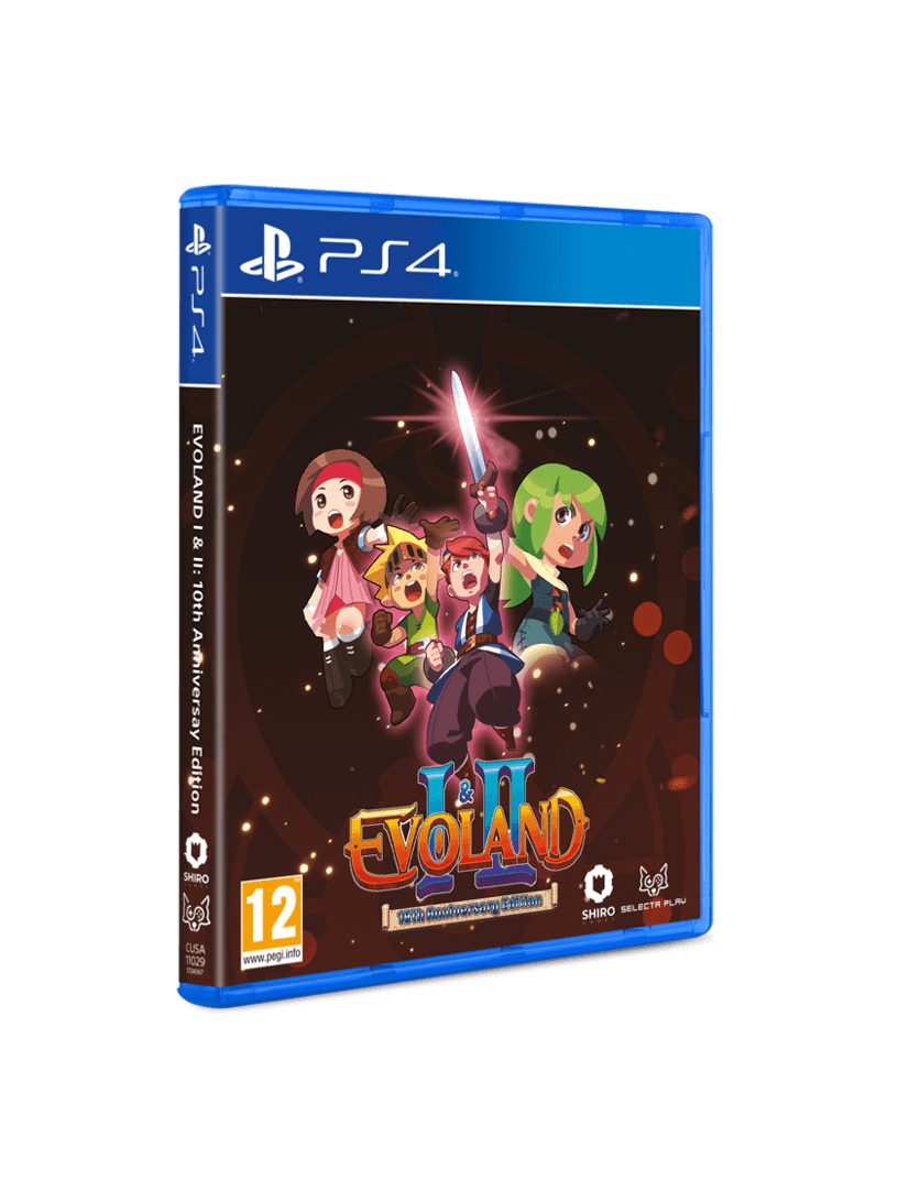 Evoland 10th Anniversary (1+2) PS4, Neuf Sous Blister, Multi-langues (FR/EN/DE)