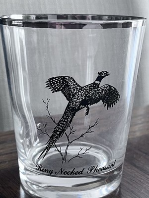 Ring Necked Pheasant Glass Tumbler