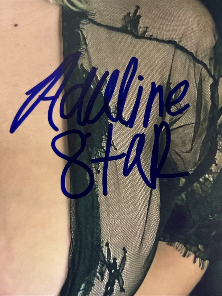 Adaline Star Adult Video Star Signed Nude 8X10 Photo W/COA eBay