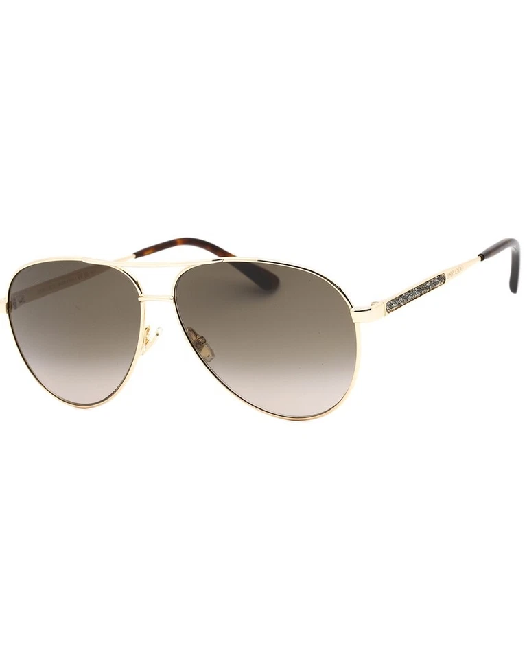 Jimmy Choo Women's Jimena/S 60Mm Sunglasses Women's Gold
