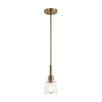 Pendelleuchte Glas Schirm Ø 12,4 Cm H: Max. 145,5 Cm Verstellbar HäNgelampe