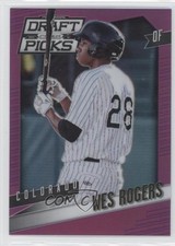 2014 Panini Prizm Perennial Draft Picks Purple Prizm 134/149 Wes Rogers #86 0f8