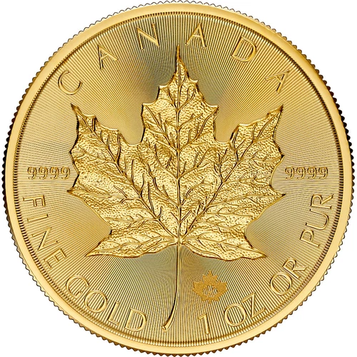 2025 Canadian Gold Maple Leaf 1 oz — photo from the most recent tracked eBay sale