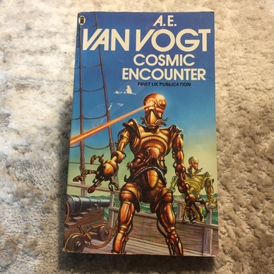Cosmic Encounter A.E. Van Vogt 1981 First UK NEL Paperback Science Fiction PB SF