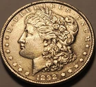 1898 P Morgan Silver Dollar AU/BU Slider Strong Detail Better Eye Appeal