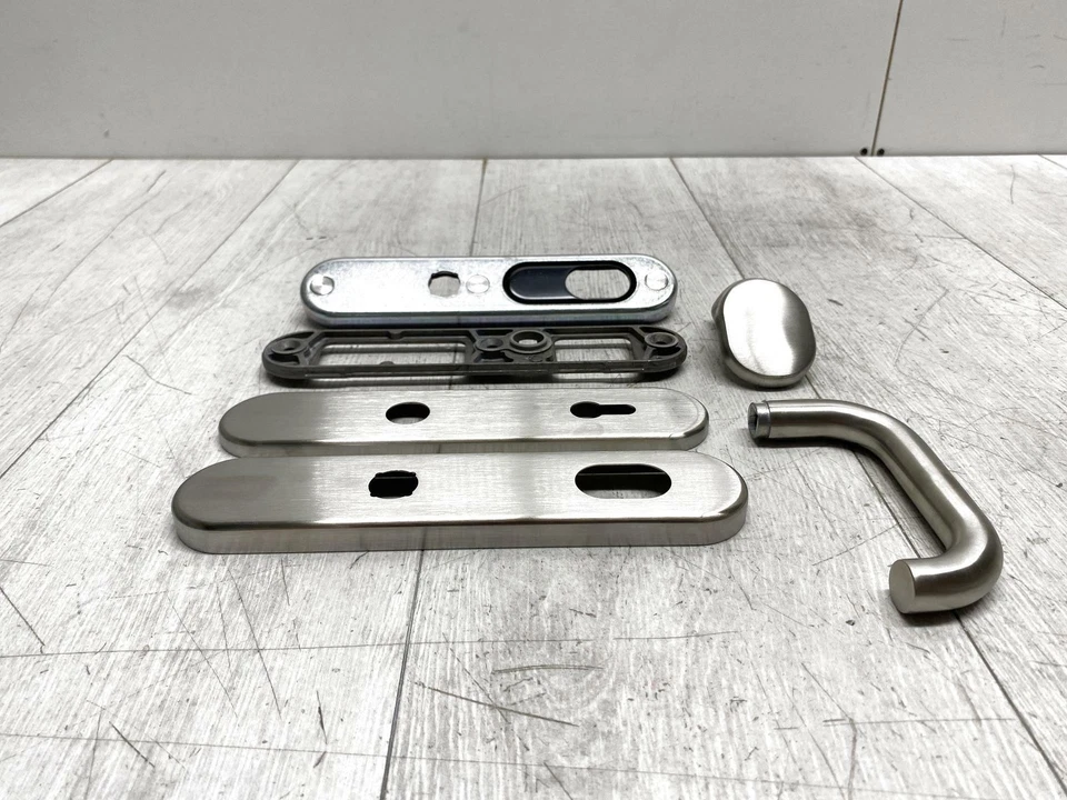 Cerniera di protezione per porte ABUS HLZS814 argento MERCE DI SERIE B - Immagine 3 di 4