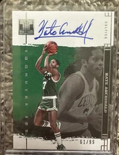 2023-24 Impeccable Basketball Nate “Tiny” Archibald Auto #61/99 Celtics