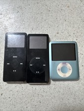 ipod lot for parts 3 non working apple ipods might Work I Don t Have Charger