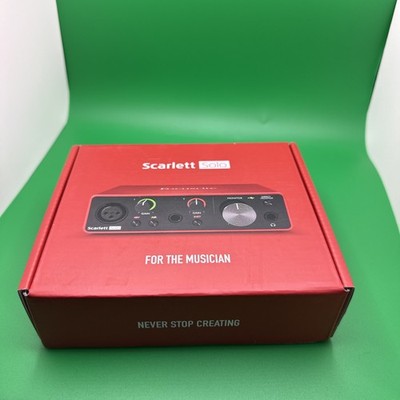Focusrite Scarlett Solo USB Audio Interface (Gen 3)