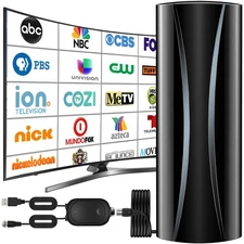 2025 Strongest Digital TV Antenna, 2200+Miles Range TV Antenna for Smart TV I...