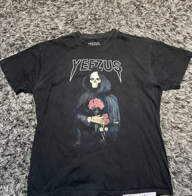 Yeezus Tour 2013 Grim Reaper Supply X Demand T-Shirt Schwarz XL Kanye West