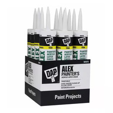 10.1 Oz. White All-Purpose Acrylic Latex Caulk   Contractor 12-Pack