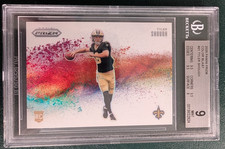 2025 Panini Prizm - Color Blast Tyler Shough #21 (RC) - BGS 9